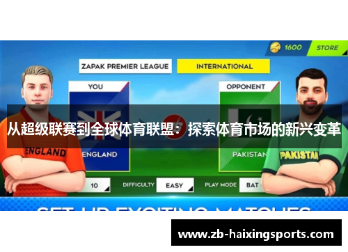 从超级联赛到全球体育联盟:探索体育市场的新兴变革 从超级联赛到全球体育联盟:探索体育市场的新兴变革